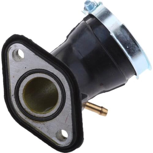 1 Piece Carburettor Intake Manifold Rubber Exhaust Manifold Connection Fits Yamaha JOG 100cc