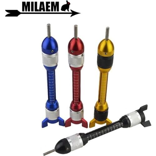 1pc Archery ROCKET Rotary Scribe Arrow Feathers Fletching Jig Drawing Straight Line Arrows Tool Hunting Accessories