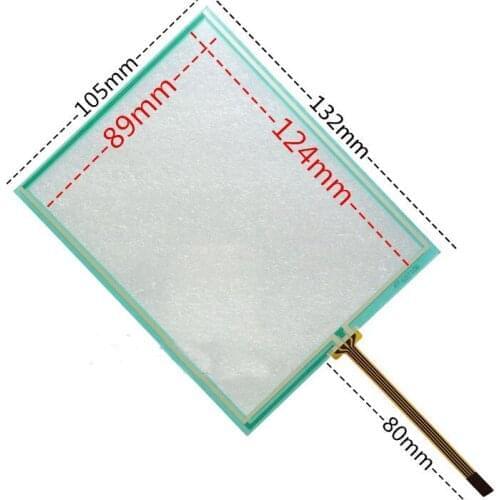 2pcs/lot,5.7 inch touch screen industrial computer industrial touch screen resistance touch screen 132 * 105