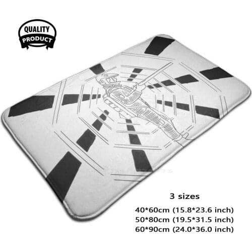 2001 A Space V 3D Soft Non-Slip Mat Rug Carpet Foot Pad Space 2001 Kubrick Stanley Stanley Kubrick Classic Movie Film Cinema