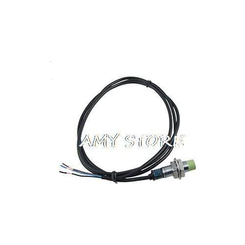 DC 12-24V NPN 4mm Detection Tubular Inductive Proximity Sensor Switch PR12-4-DN