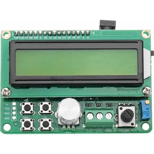 0-50KHz DDS arbitrary waveform function signal generator, signal sources