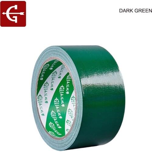 Duct Carpet Floor Tape Waterproof Cloth Seal Base Temperature Resist Single-Sided Tape Black/Red Fix Tape 50Mx45MM 50Mx60MM