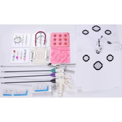 Laparoscopic Simulation Teaching Box Single Hole For Doctors Practice Equipment Tools Medical Science