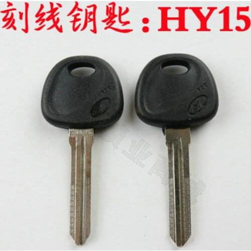 DAKATU HY15 Engraved Line Key Blade for Kia K2 K3 Hyundai Santa Fe Scale Shearing Teeth Cutting Key Blank 2 IN 1 locksmith tool