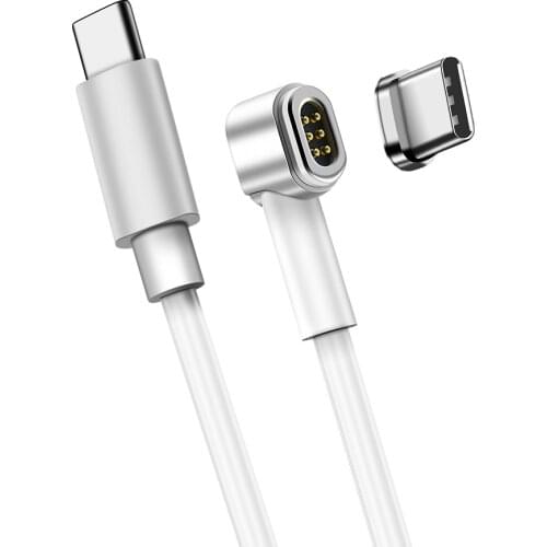 Magnetic USB type C Adapter USB 87W Quick Charge For matebook Nexus 5X 6P OnePlus 2 3 Fast Charging Magnet USB-C Cable Adapter