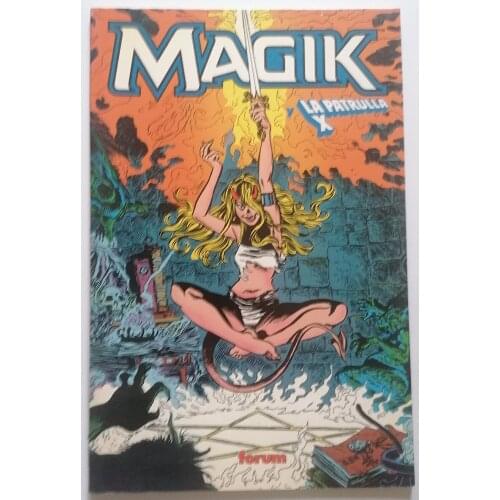 MARVEL, MAGIK II/prestige collection No. 28, ED. FORUM, year 1991, author SAL BUSCEMA, comic BOOK Spanish