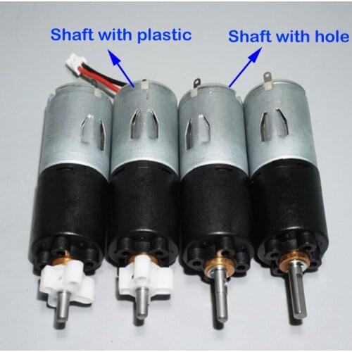 Micro Mini Planetary Gear Motor 280 Round 24mm Motor DC 3V 5V 6V 28RPM Slow Speed Reduction Three Stage Planetary Geared Motor