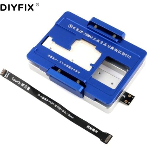 For iPhone X Xs/Xs Max Motherboard Test Tool Set Upper and Lower MainBoard Layering Tester Maintenance Fixture No Need Welding