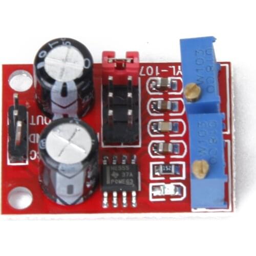NE555 Frequency Capacity Adjustable Module Square Wave Generator