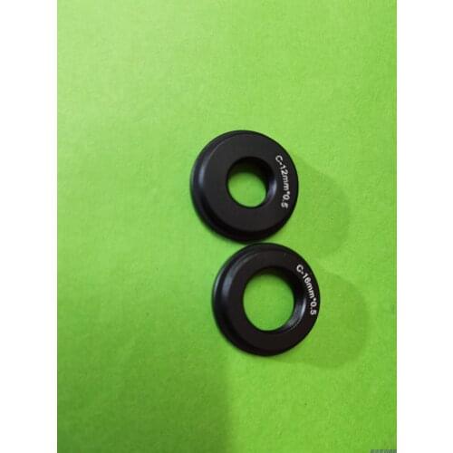 Port C Lens Adapter Ring C to12mm C to16mm Total thickness 7C external thread length 4 flange thickness 3
