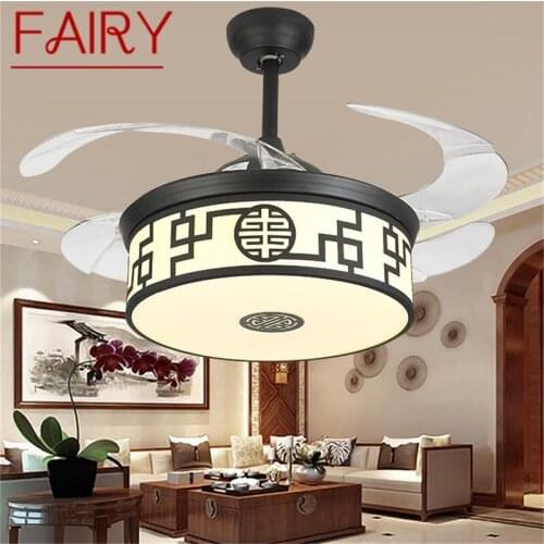 FAIRY Ceiling Fan Light Lamp Without Blade Remote Control Modern Simple LED For Home Living Room