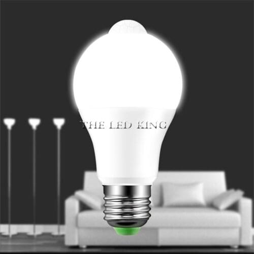 LED Sensor Light Bulb E27 12W 15W Dusk To Dawn Light LED Bulbs AC 110V 220V Day Night Light Lamp For Garden Home Lighting