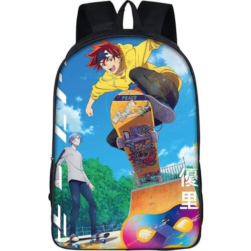 2021 3D New Boys Girls Backpack Print SK8 the infinity Teenager Cosplay Waterproof Oxford Travel Bags School Bags Laptop Bags