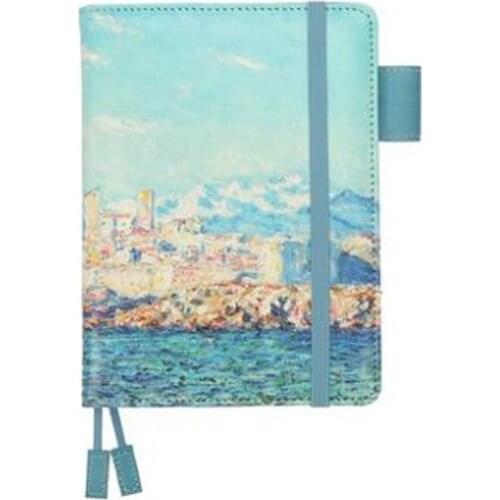Yiwi Arts Themes A6 PU Notebook Cover Cute Japanese Hobo Covers DIY Journal Book Covers Fashion Stationery