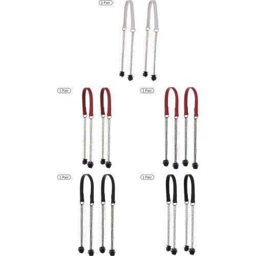 1 Pair Obag Adjustable Long Double Chain Handbag Handles For Obag EVA O bag Totes Women Bag Shoulder HandBag Accessories