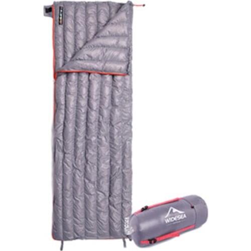 1PC White Duck Down Envelope Sleeping Bag Can Be Spliced Camping Warming Tool Ultra-light Portable Outdoor Accessories Universal