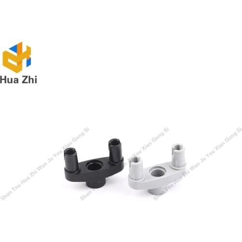 10PCS 15461 Pin Connector 3L with 2 Pins and Center HoleBuilding Blocks Parts MOC DIY Education Build Toys