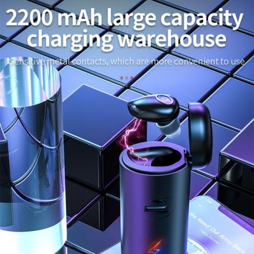 Wireless Bluetooth-compatible Earphone in Ear Sport with Mic Handsfree Headset Earbuds For Samsung Huawei All Phone Earphones