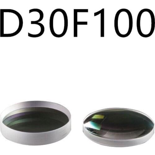 Diameter 30 mm with Focal length 100 mm Plano-convex focusing lens composite laser cutting machine