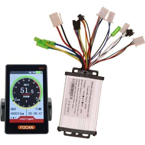 FENG CHANG 36V 48V 17A 350W E-bike Electric Mountain Bike Bicycle BLDC Brushless controller Big Screen M6T Color LCD Display