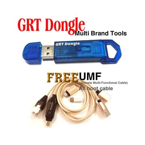 GRT dongle KEY powerful+ UMF Boot all in 1 cable for Qualcom Tool IMEI repair remove FRP for Samsung Huawei HTC NOKIA LG SONY op