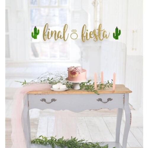Personalised Fiesta bridal shower decorations, decorations, final fiesta banner,fiesta bachelorette banner,bridal shower banner