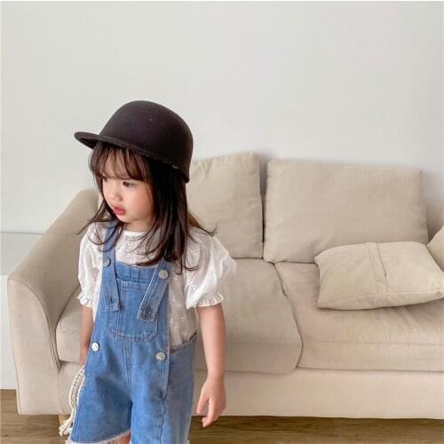 Korean Summer Baby Girls & Boys Clothing Toddler Casual Fashion Infant Clothes Strap Shorts Kids Children Costume for baby 1-7t