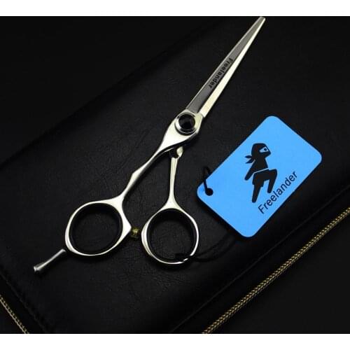 5.5 inch Hot Professional left hand Hair Scissors 440c Barber Scissors Hairdressing Tools lefty Hair Cutting Shear Salon Haircut