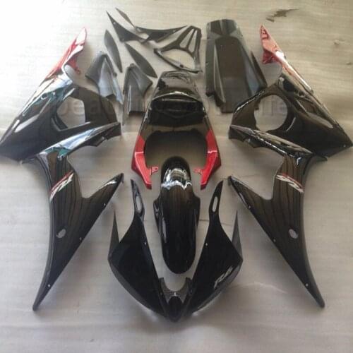Motorcycle Full Fairing Kits Side Panel Fender Cover Complete Frame For Yamaha YZFR6 YZF-R6 YZF 600 R6 2003 2004 2005 Motorcycl