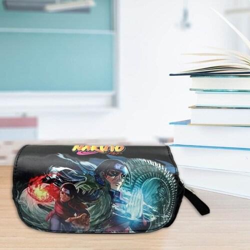 New 1 PCS Hot Pencil Case Japan Anime Cosmetic Bag Zipper School Supplies Cosmetic Case