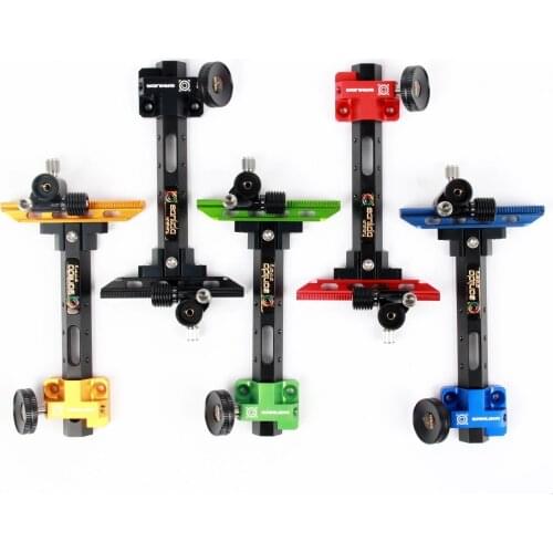 Sanlida X9 Bow Sight 6" Carbon Bar Compound Bow Accessories Target Archery