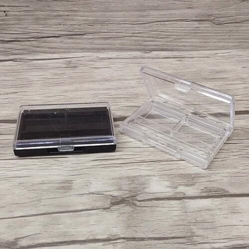 Empty Eyeshadow jar DIY Blush Box Make up tool Refillable Container with 2 pan F20173646