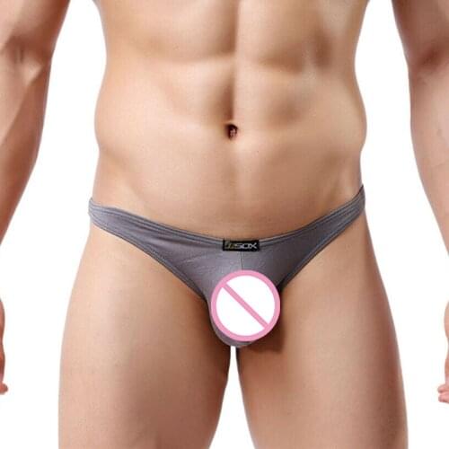 Sexy Mens Briefs Underwear Modal Male Homme Panties Penis Pouch Low Rise Underpants Mens Lingerie Men Bikini Briefs Soft Pants
