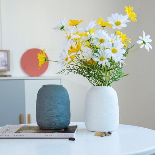 Modern ceramic flower vase small fresh decoration living room flower arrangement Nordic home decoration vase decoration home