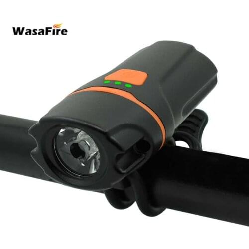 Cycling Bike Lamp High Light T6 LED USB Rechargable Head Light Flashlight A Energy Power Bicycle Night Riding for Mtb Mountain