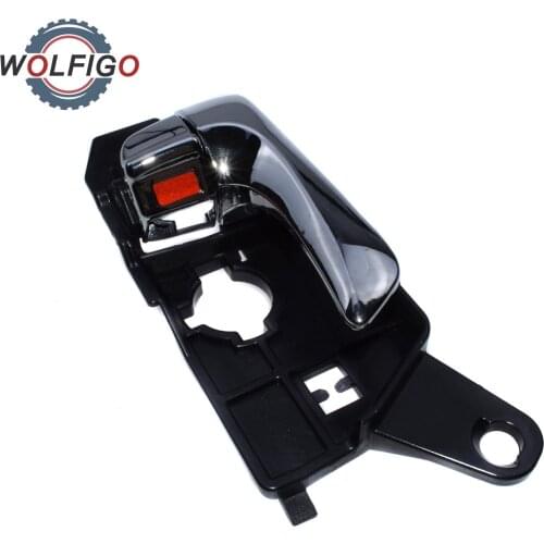 WOLFIGO Front Right Side Chrome Inside Interier Inner Door Handle Front Passenger for Hyundai Sonata 2009 2010 826203K530