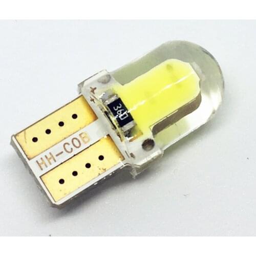 1Pcs T10 194 W5W LED Super Bright Turn Side Lamp 168 COB Silica Car Led Super Bright Turn Side License Plate Light 12V