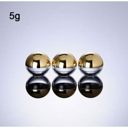 300pcs/lot ACRYLIC 5g ball jar ,cosmetic container,,cream jar,Cosmetic Jar,Cosmetic Packaging