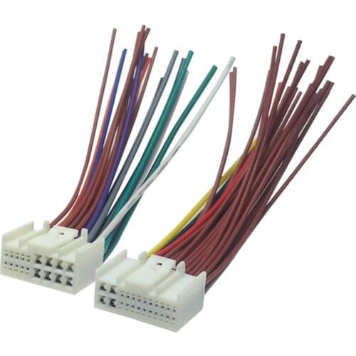 Car Audio Radio ISO Power Cable Adapter For Hyundai Elantra iX35 for KIA K2 K3 K5 Sportage R Power Wire Harness