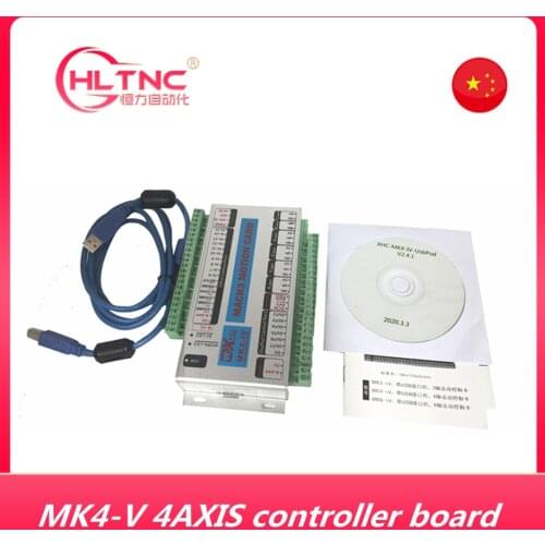 CNC Motion card WHXC MK4-V 4AXIS USB/Ethernet MACH3 controller board 2000khz Pulse output for CNC