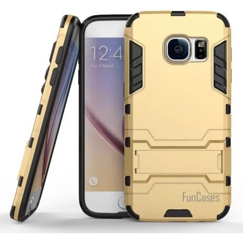 For Samsung Galaxy S7 G9300 Case 5.1inch Dual Layer Hybrid Rugged Armor Hard PC+TPU Shockproof With Kickstand Cover Cases
