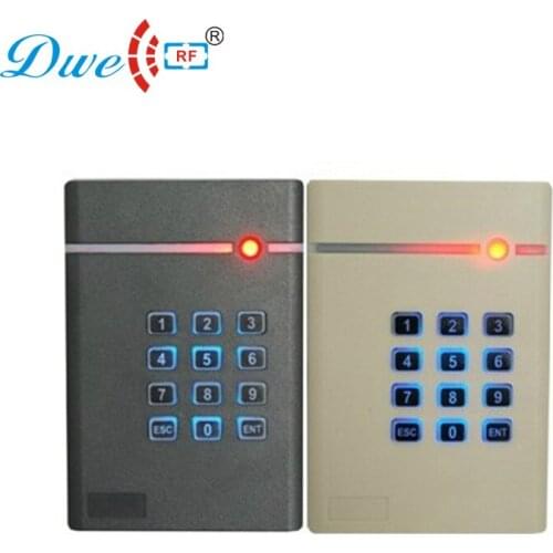 DWE CC RF 125khz wiegand ip65 keypad passport reader for access control