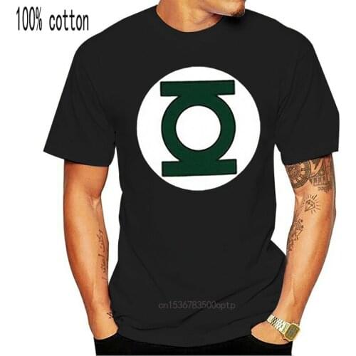 Green Lantern Classic Logo Adult T-Shirt Funny Design Tee Shirt