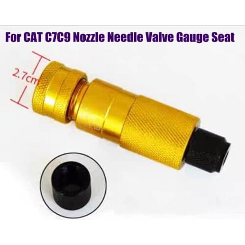 For CAT C7 C9 C-9 Diesel Common Rail HEUI Injector Nozzle Needle Testing Tool Seat, HEUI Stroke Travel AHE Measuring Seat