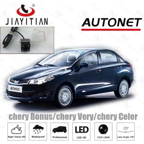 JiaYiTian RearView Camera For Chery A13 Bonus/Very/Celer ZAZ Forz 2009~2018 CCD Night Vision Reverse Camera license plate Camera