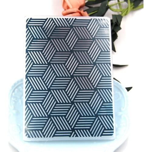 KLJUYP New Plastic Embossing Folders for DIY Scrapbooking Paper Craft/Card Making Decoration Supplies 02236