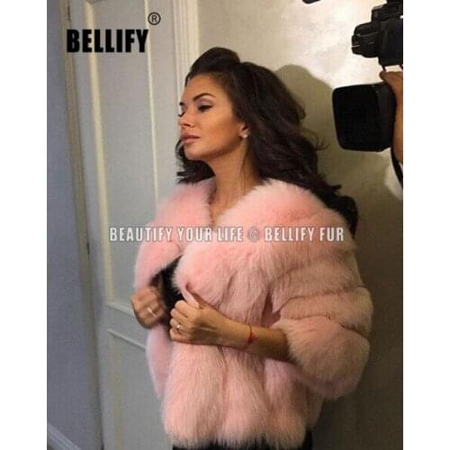 Fashion Plush Natural Real Fox Fur Coats Stylish Gorgeous Jackets outerwear пальто женское