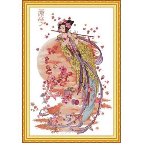 Glory beauty painting counted printed on the canvas 11CT 14CT DIY kit Cross Stitch embroidery needlework Sets home decor