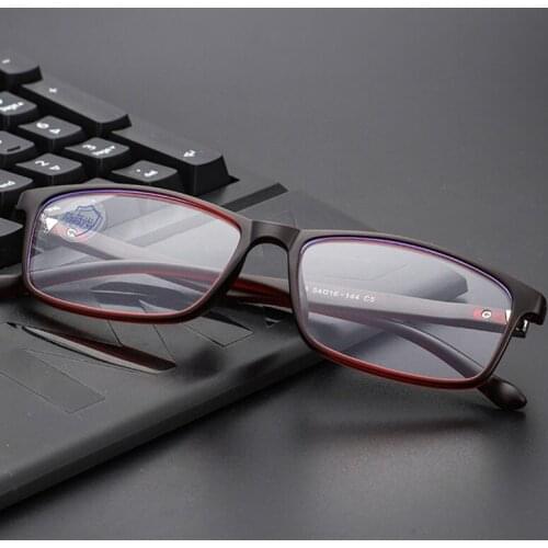 OEYEYEO New TR90 Anti Blue Radiation Spectacle Frame Mens Computer Protective Optical Frame Womens Casual Fashion Eyeglasses